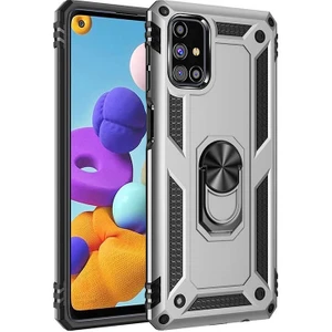 Samsung Galaxy M31S Kılıf Yüzüklü Zırh Tank Vega