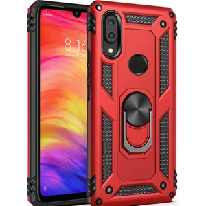 Huawei P Smart 2019 Kılıf Yüzüklü Zırh Tank Vega