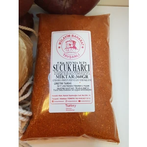 Mülayim Baharat Geleneksel Sucuk Seti (360 gr Sucuk Baharatı+5 M Bağırsak+Ip)