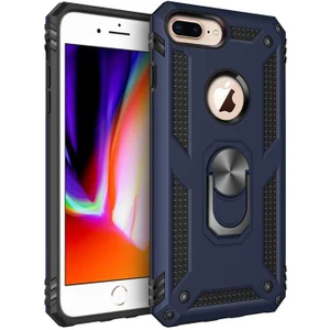 Apple iPhone 7 Plus Kılıf Yüzüklü Zırh Tank Vega