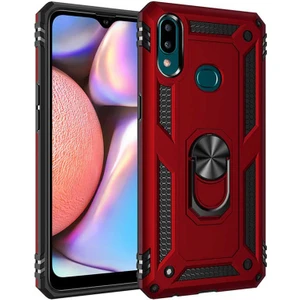 Samsung Galaxy A10S Kılıf Yüzüklü Zırh Tank Vega