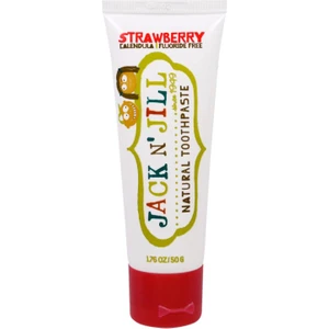 Jack And Jill Kids Çocuklar Için Tamamen Doğal Çilek Aromalı Diş Macunu 50 gr