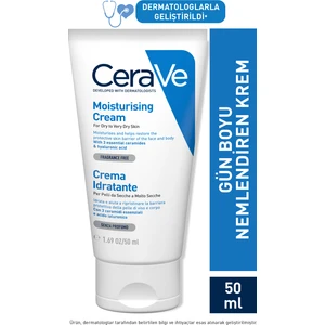 Cerave Kuru Ciltler Için Nemlendirici Krem Yüz ve Vücut Kremi 50 ml