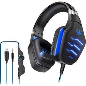Ovleng GT86 LED Stereo Kablolu Oyuncu Kulaklığı Siyah