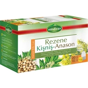 Rezene-Kişniş-Anason Süzen Poşet Çay 20'li