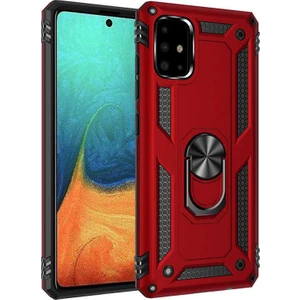 Samsung Galaxy A71 Kılıf Yüzüklü Zırh Tank Vega