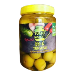 Turşu Market Hakiki Çubuk Turşusu Naturel Erik Turşusu 1,5 Lt