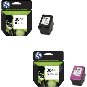 Hp 304XL N9K08AE Siyah- N9K05AE Renkli Set