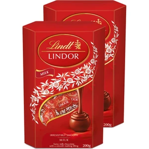 Lindor Cornet Milk 200 G x 2