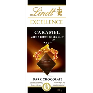 Lindt Excellence Caramel Sea Salt 100 G