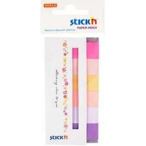 Stıckn Kapaklı 6 Bahar Rengi 180 Yaprak Yapışkanlı Not Kağıdı 50 x 20 mm