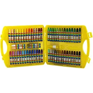 Pastel Boya 55 Renk Çantalı Mavi