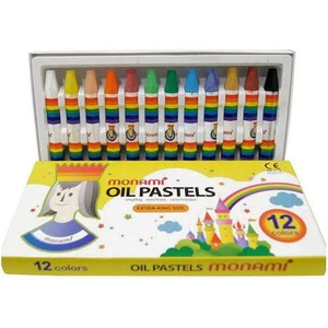 Pastel Boya 12 Renk Karton Kutu