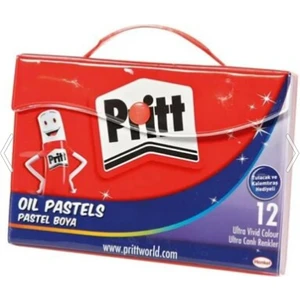 Pastel Boya 12 Renk Taşınabilir Çanta ile Yaratıcılığınızı Geliştirin