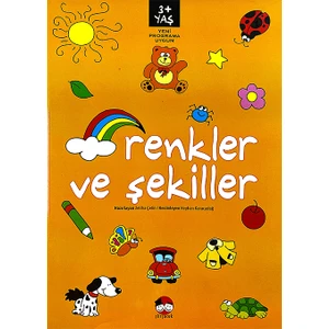 Şiir Çocuk Yayıncılık 3+ Yaş Renkler ve Şekiller Kitabı