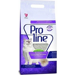 Pro Line Proline Bentonite Lavanta Kokulu Topaklanan Kedi Kumu 5 Lt