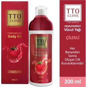 CLINIC Nemlendirici Vücut Yağı Çilek 200 ml