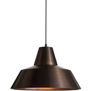 Rys Tasarım Retro Metal Sarkıt Avize Rustik Tekli Sarkıt Kahve Içi Beyaz Cafe Mutfak Aydınlatma 30 cm