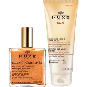 Huile Prodigieuse Or 100 ml + Nuxe Sun Güneş Sonrası Şampuan 200 ml