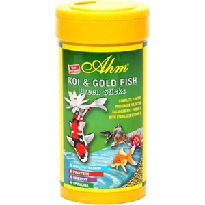 Koi ve Japon Balığı Bitkisel Yem (Ahm Green Pond Sticks 250 Ml)