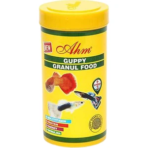 Ahm Guppy Granül Food 100 ml
