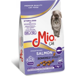 1 kg - Somonlu Sterilize Yetişkin Kedi Maması -