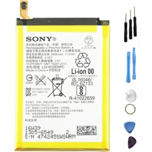 Telefon Kulübesi Sony Xperia Xz Batarya Pil + Tamir Seti
