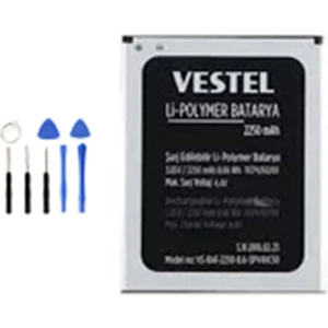 Telefon Kulübesi Vestel V5530 Batarya Pil + Tamir Seti