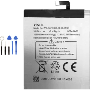 Telefon Kulübesi Vestel Z10 Batarya Pil + Tamir Seti