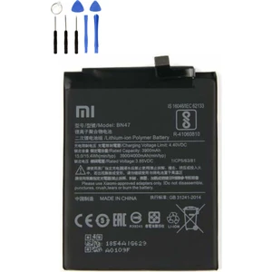 Telefon Kulübesi Xiaomi Mi A2 Lite Batarya Pil + Tamir Seti