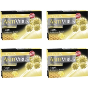 Cis_Tus Pastil Ballı Limonlu 4 Adet