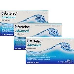 Bausch + Lomb Artelac Advanced 30X0,5 ml Damla 3 Adet