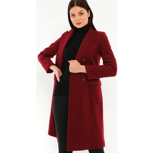 Z6672 Dewberry Bayan Palto-Bordo
