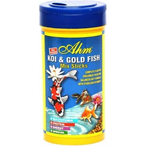Koi ve Japon Balığı Karışık Yem (Ahm Pond Mix Sticks 250 Ml)