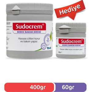 Pişik Kremi ve Bebek Bakım Kremi 400 gr + 60 gr