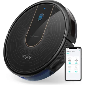 Eufy BoostIQ RoboVac 15C Siyah Akıllı Robot Süpürge , Wifi , Süper İnce , 1300 PA Güçlü Emiş T2120311