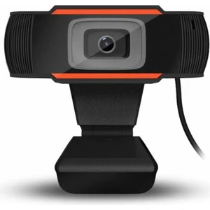 Master Cep 720P Mikrofonlu USB Webcam Tak-Çalıştır Webcam - Siyah