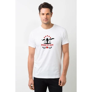 The Witcher Geralt Of Rivia Erkek Beyaz Tshirt