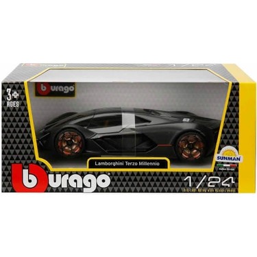 Bburago 1:24 Lamborghini Terzo Millennio Model Araba - Siyah Fiyatı