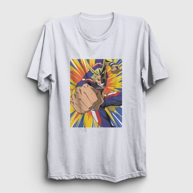 Presmono Unisex Beyaz All Might V2 Anime Boku No Hero Fiyat