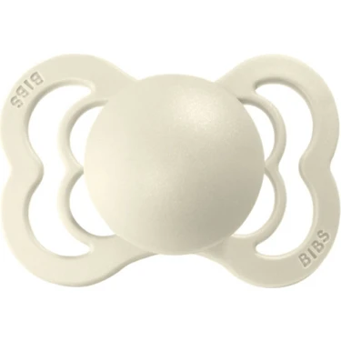 Bibs Supreme Silikon Emzik Ivory 6+