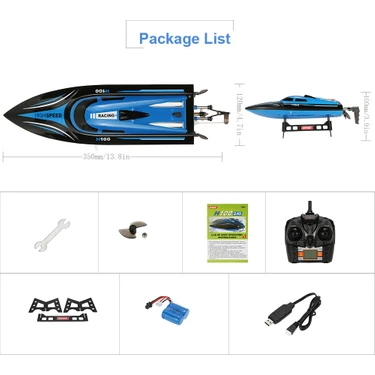 H100 2.4 g rc boat new arrivals