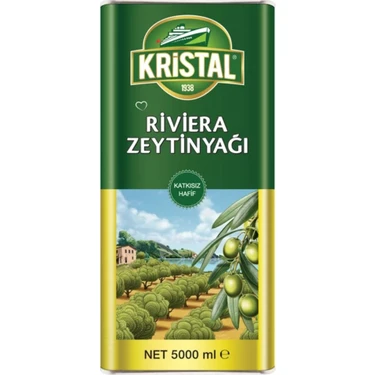 Kristal Riviera Zeytinyağı Teneke 5