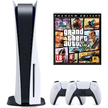 Sony Playstation 5 + 2.Dualsense + Gta