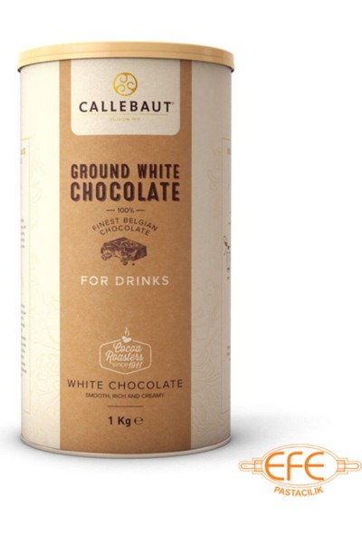 Callebaut Beyaz Çikolata Parçacıklı Içecek Tozu 1 kg