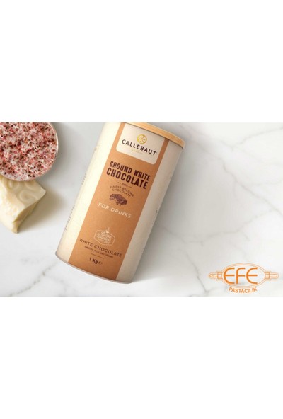 Callebaut Beyaz Çikolata Parçacıklı Içecek Tozu 1 kg