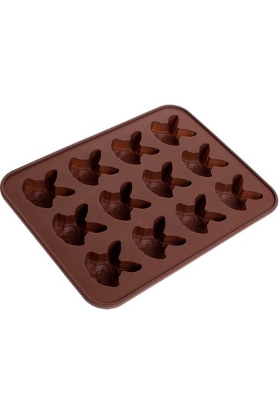 Patisse Tavşan Çikolata Kalıbı 12 Li Silikon