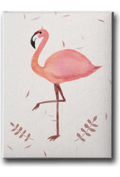 Desenlio Flamingo Canvas Tablo MİND669