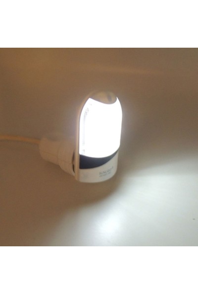 Sunlight LED Gece Lambası 0,5W Tasarruflu Işıklı Fişli Düğmeli