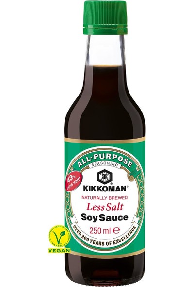 Kikkoman Less Salt Soy Sauce 250 ML